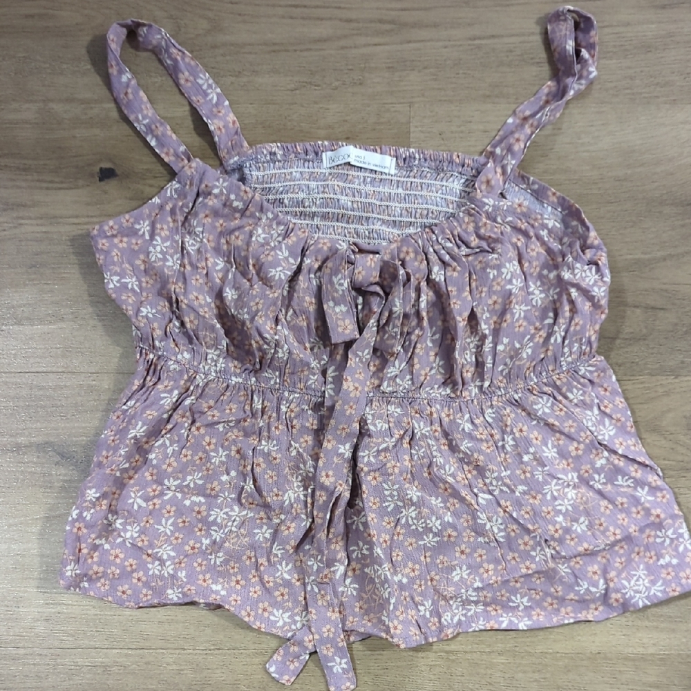 Floral Mauve Women's Top